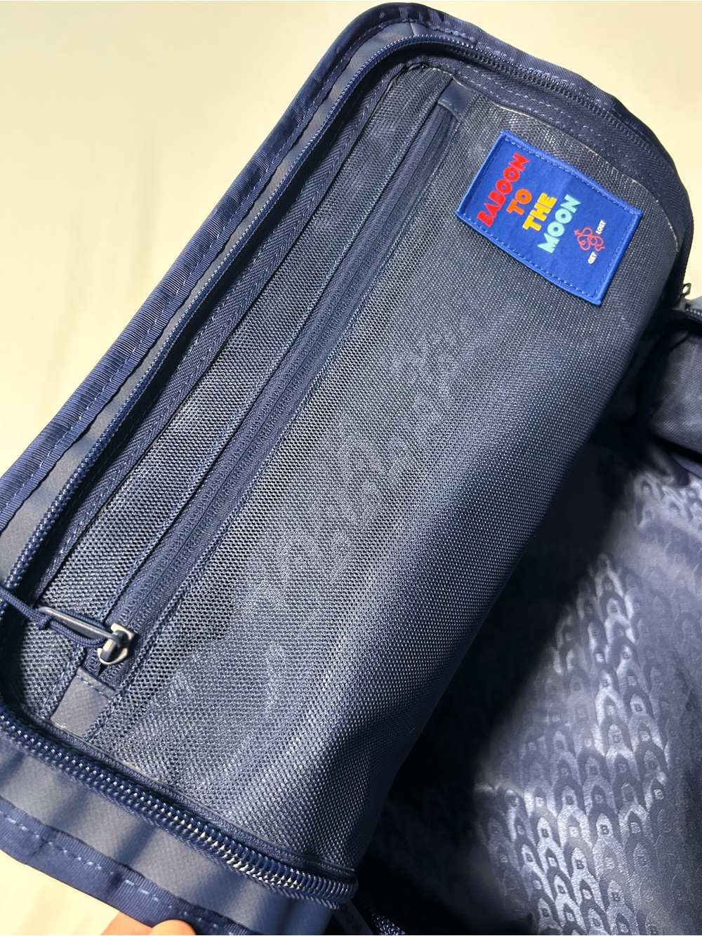 Baboon To The Moon Blue Go-Bag Mini Carry-On Backpack 32L - Picture 3 of 6